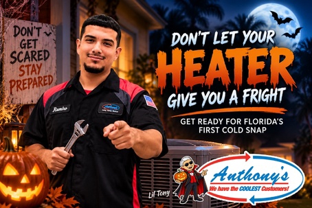 Don’t Let Your Heater Give You a Fright: Get Ready for Florida’s First Cold Snap